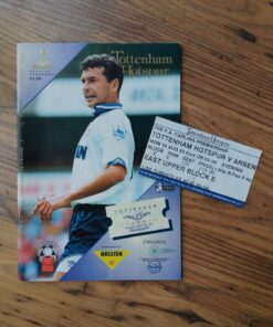 1993/94 vs Arsenal - Programme & Ticket