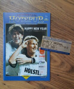 1994/95 vs Arsenal - Programme & Ticket
