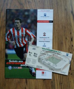 2002/03 FA Cup 3rd Round vs Southampton - Programme & Ticket