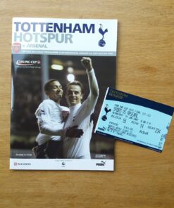 2007 League Cup Semi Final vs Arsenal - Programme & Ticket