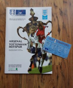 2001 FA Cup Semi Final vs Arsenal - Programme & Ticket
