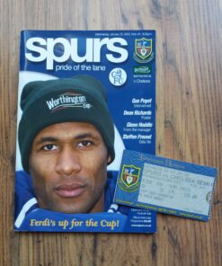 2002 League Cup Semi Final vs Chelsea - Programme & Ticket #2