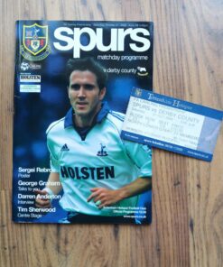 2000/01 vs Derby County - Programme & Ticket