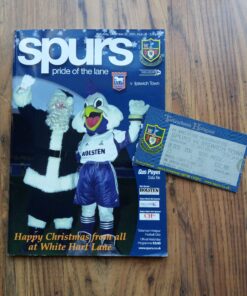 2001/02 vs Ipswich Town - Programme & Ticket