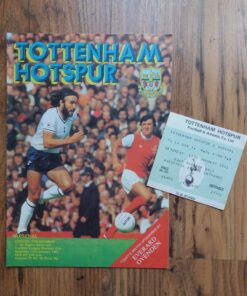 1980/81 vs Arsenal - Programme & Ticket