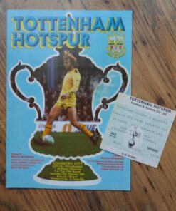 1980/81 FA Cup 5th Round vs Coventry City - Programme & Ticket