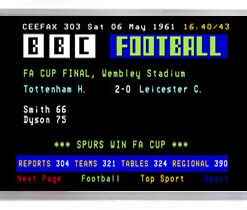 Spurs Magnet #034 - CEEFAX 1961 FA Cup Final