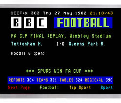 Spurs Magnet #039 - CEEFAX 1991 FA Cup Final