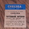 1964/65 FA Cup 5th Round vs Chelsea TICKET