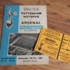 1969 League Cup Semi Final vs Arsenal - Programme & Ticket