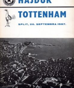 1967/68 European Cup Winners Cup 1st Round vs Hajduk Split (A)