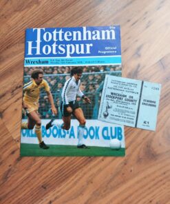 1978/79 FA Cup 4th Round vs Wrexham - Programme & Ticket