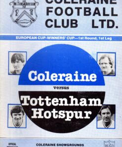 1982/83 European Cup Winners Cup 1st Round vs Coleraine (A)