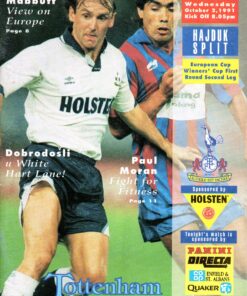 1991/92 European Cup Winners Cup 2nd Round vs Hajduk Split (H)