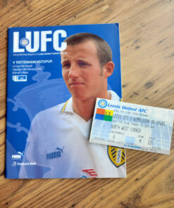 1998/99 FA Cup 5th Round vs Leeds Utd - Programme & Ticket
