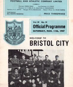1966/67 FA Cup 5th Round vs Bristol City