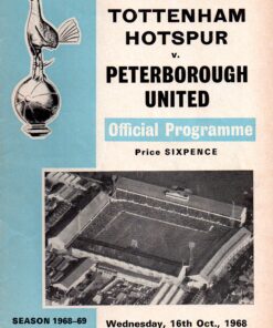1968/69 League Cup 4th Round vs Peterborough Utd