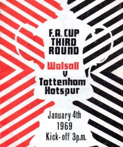 1968/69 FA Cup 3rd Round vs Walsall