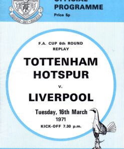 1970/71 FA Cup Quarter Final Replay vs Liverpool