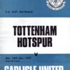 1971/72 FA Cup 3rd Round vs Carlisle Utd