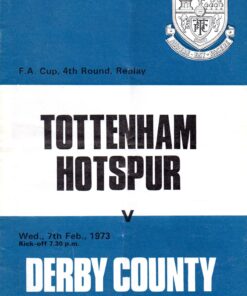 1972/73 FA Cup 4th Round Replay vs Derby County