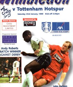 1998/99 FA Cup 4th Round vs Wimbledon