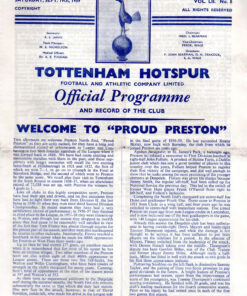 1959/60 vs Preston North End