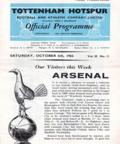 1962/63 vs Arsenal