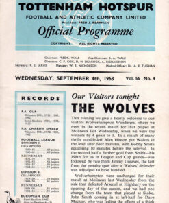 1963/64 vs Wolves