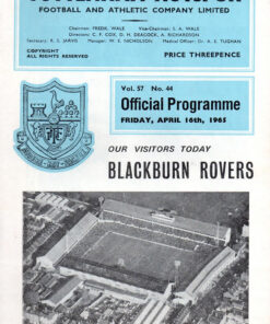 1964/65 vs Blackburn Rovers