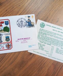 1982 FA Cup Final First Day Cover vs QPR