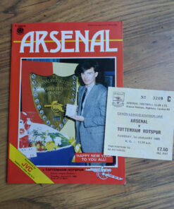 1984/85 vs Arsenal (A) - Programme & Ticket
