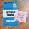 1971/72 vs Stoke City - Programme & Ticket