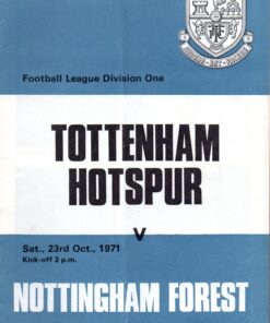 1971/72 vs N Forest