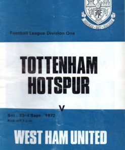 1972/73 vs West Ham