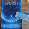 2010/11 Champions League Quarter Final vs Real Madrid - Programme & Ticket