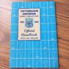 1961/62 Tottenham Official Handbook
