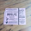 1978/79 vs Bristol City - Ticket
