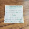 1980/81 League Cup 2nd Round Ticket vs Orient
