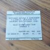 1982/83 vs Birmingham City - Ticket