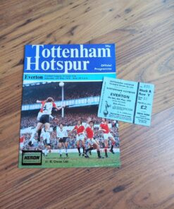 1978/79 vs Everton - Programme & Ticket