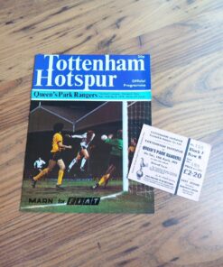 1978/79 vs QPR - Programme & Ticket