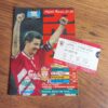 1994/95 FA Cup Quarter Final vs Liverpool - Programme & Ticket