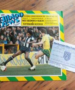 1980/81 vs WBA - Programme & Ticket