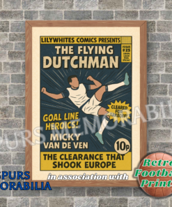 2025 Europa League Final - The Flying Dutchman Comic Book Print