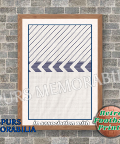 Spurs 1985 Hummel Chevrons Home Shirt art print